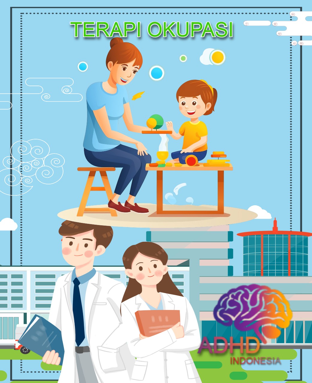 Rujukan untuk Terapi Okupasi untuk Anak ADHD Indonesia Kabupaten Samosir